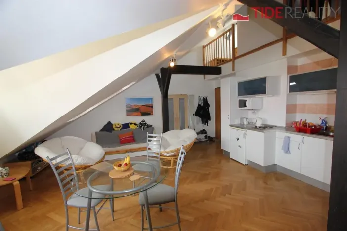 Pronájem atypického bytu, Praha, Křižíkova, 45 m2