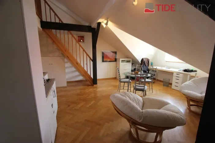 Pronájem atypického bytu, Praha, Křižíkova, 45 m2