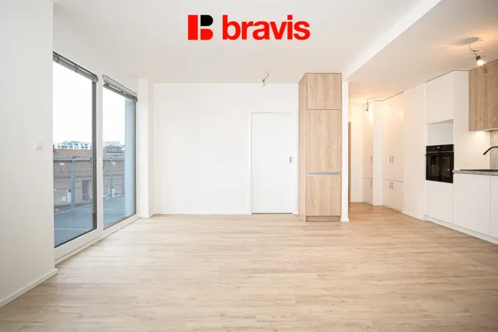 Pronájem bytu 2+kk, Brno, Auerswaldova, 54 m2