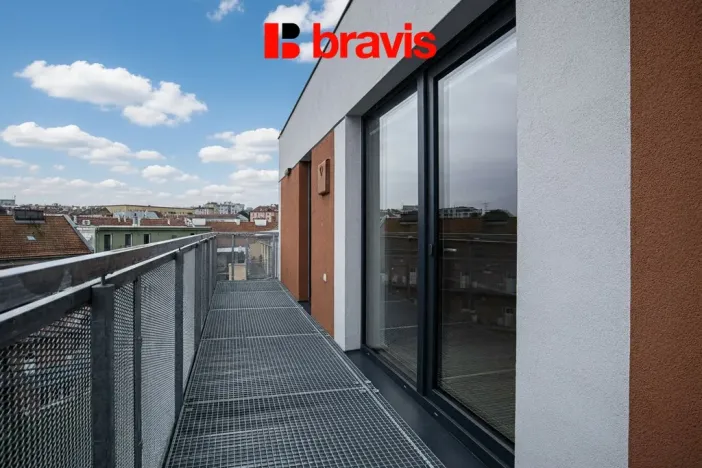 Pronájem bytu 2+kk, Brno, Auerswaldova, 54 m2