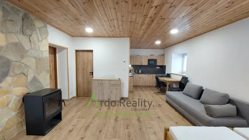 Pronájem bytu 1+kk, Loučovice, 40 m2