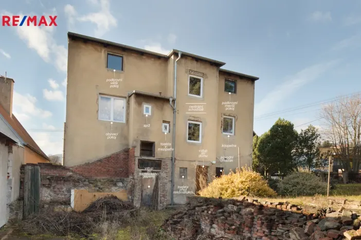 Prodej rodinného domu, Košťany - Střelná, Stará Střelná, 273 m2