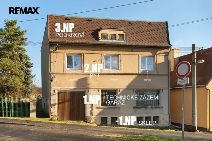 Prodej rodinného domu, Košťany - Střelná, Stará Střelná, 273 m2