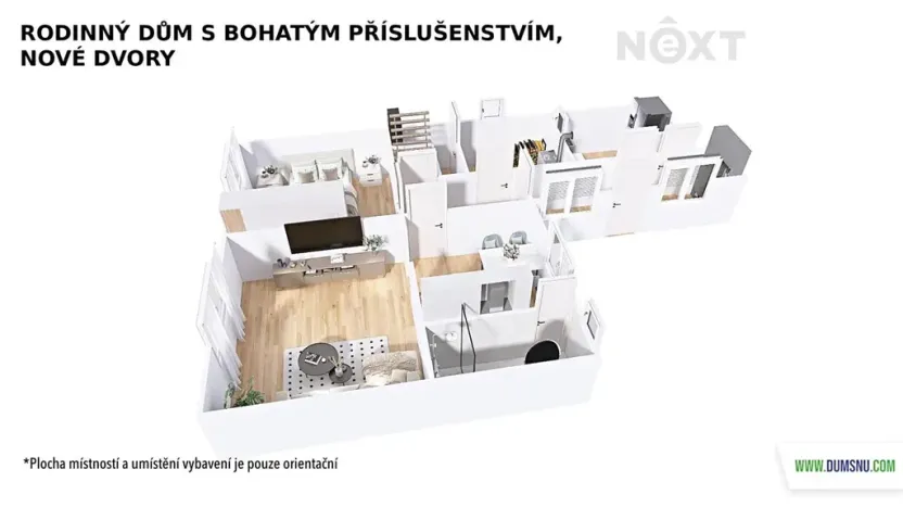 Prodej rodinného domu, Náměšť na Hané, Nové Dvory, 70 m2