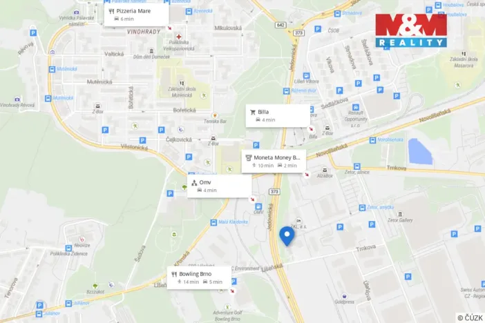 Prodej bytu 1+kk, Brno - Líšeň, Jedovnická, 20 m2