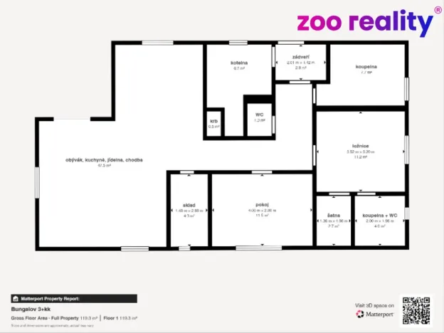 Prodej rodinného domu, Frymburk, 120 m2