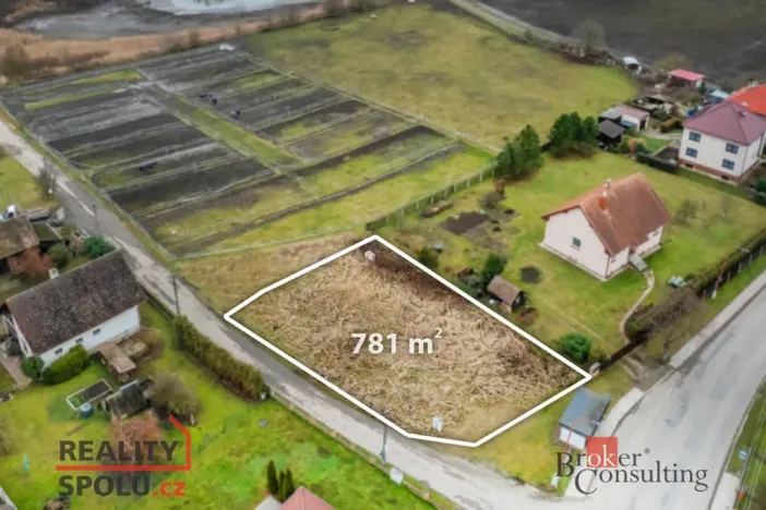 Prodej pozemku pro bydlení, Měník, 781 m2