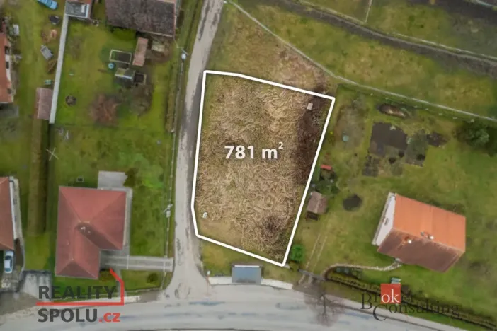 Prodej pozemku pro bydlení, Měník, 781 m2