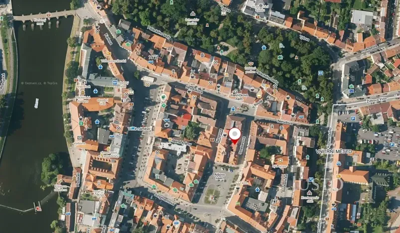 Pronájem obchodního prostoru, Písek, Smetanova, 21 m2