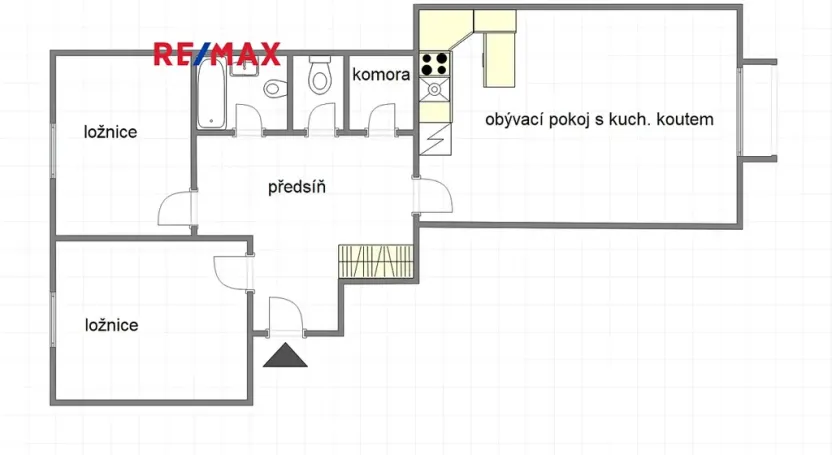 Pronájem bytu 3+kk, Praha - Chodov, Šternovská, 73 m2