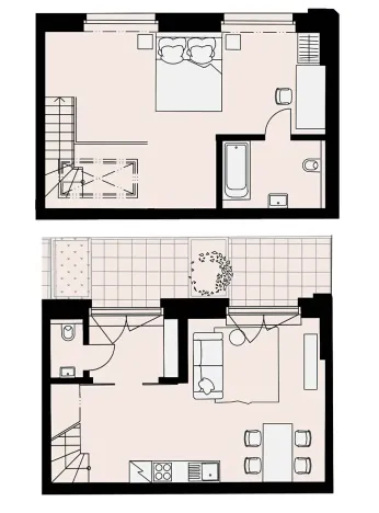 Pronájem bytu 2+kk, Praha, Myslíkova, 64 m2