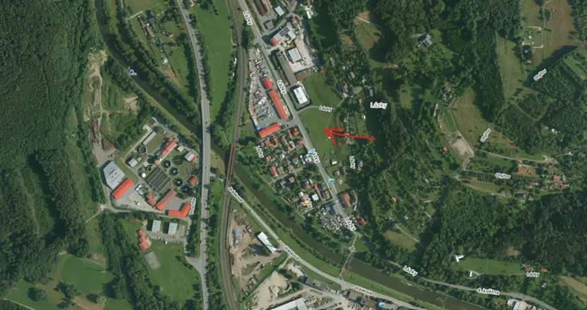 Prodej komerčního pozemku, Vsetín, Lázky, 7619 m2