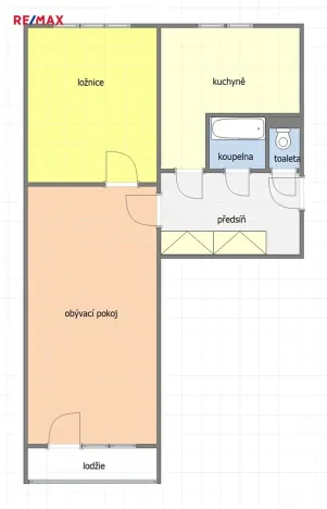 Prodej bytu 2+1, Praha - Záběhlice, Chmelová, 55 m2
