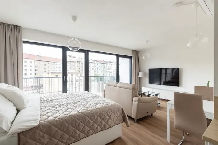 Pronájem bytu 1+kk, Brno, Lidická, 41 m2