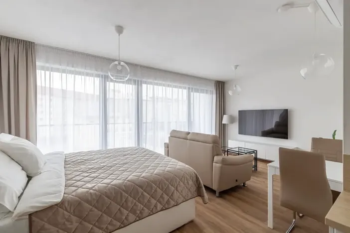 Pronájem bytu 1+kk, Brno, Lidická, 41 m2