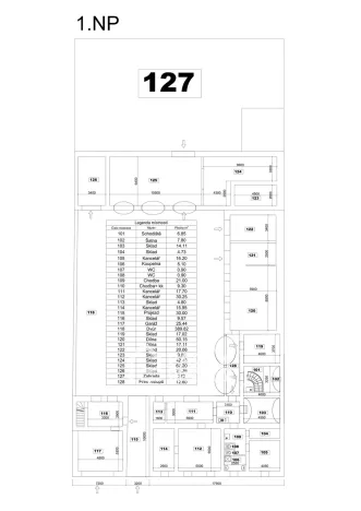Prodej skladu, Olomouc, Jilemnického, 660 m2