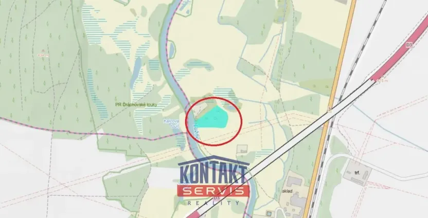 Prodej zahrady, Řípec, 11550 m2