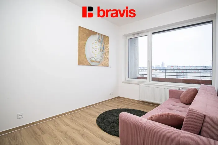 Pronájem bytu 2+kk, Brno - Staré Brno, Křídlovická, 48 m2