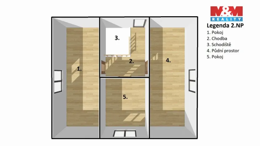 Prodej rodinného domu, Písek - Smrkovice, Novodvorská, 99 m2