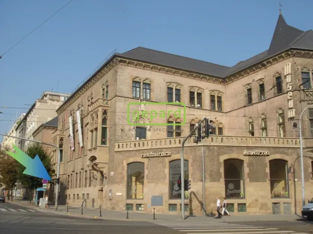 Pronájem kanceláře, Brno - Veveří, Moravské náměstí, 126 m2