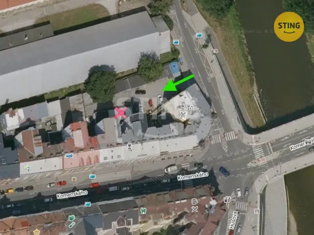 Pronájem garáže, Olomouc, Komenského, 16 m2