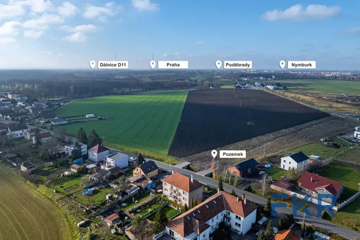 Prodej pozemku pro bydlení, Choťánky, 920 m2