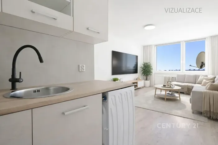 Pronájem bytu 2+kk, Most, Bohuslava Vrbenského, 40 m2