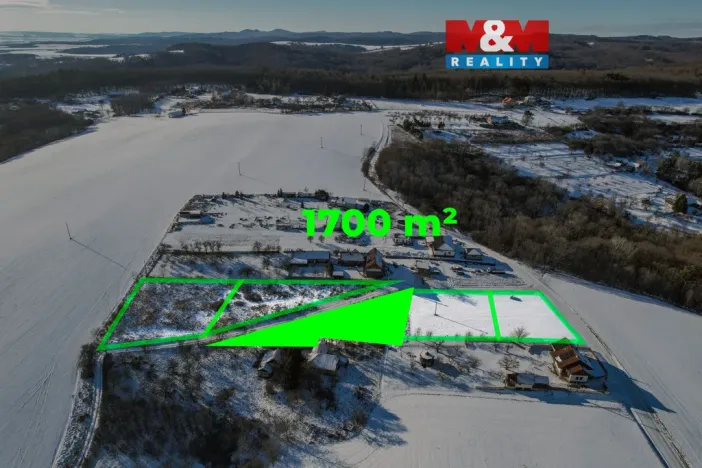 Prodej pozemku pro bydlení, Halenkovice, 1700 m2