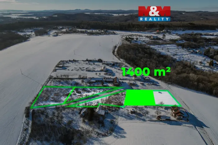 Prodej pozemku pro bydlení, Halenkovice, 1400 m2
