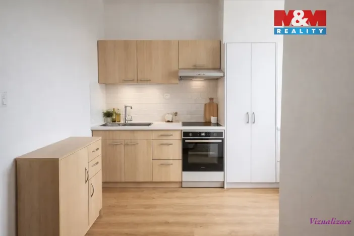 Prodej bytu 1+1, Písek - Budějovické Předměstí, Budějovická, 55 m2