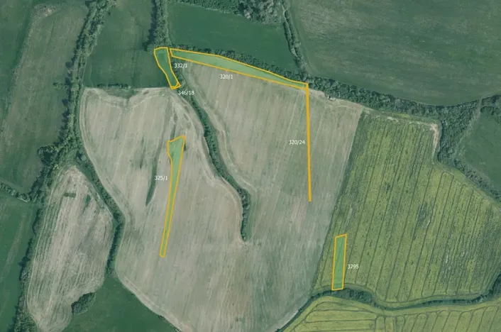 Prodej pole, Kbel, 70309 m2