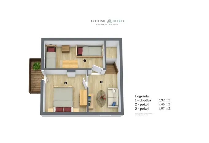 Prodej chaty, Lipno nad Vltavou, 76 m2