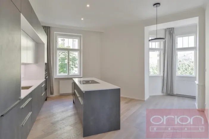 Pronájem bytu 3+kk, Praha - Vinohrady, náměstí Jiřího z Poděbrad, 138 m2