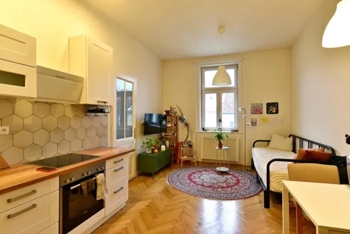Pronájem bytu 2+kk, Praha - Vinohrady, Polská, 45 m2