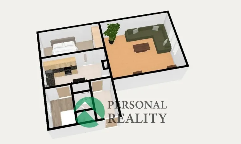 Prodej bytu 3+1, Nedrahovice, 68 m2