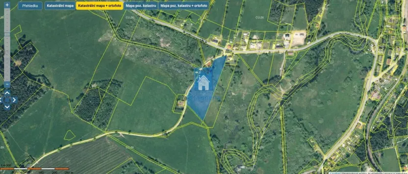 Prodej louky, Lenora - Houžná, 55813 m2