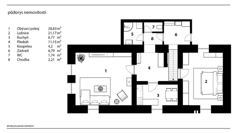 Prodej rodinného domu, Hradec Králové, Podhůrská, 152 m2