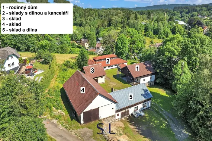 Prodej skladu, Lučany nad Nisou, 120 m2