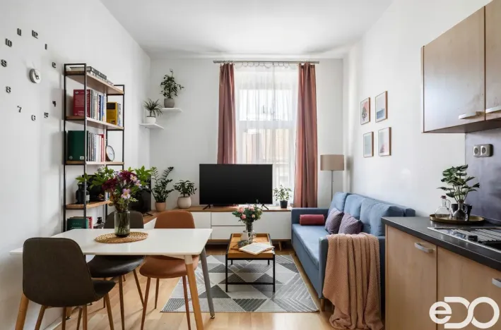 Prodej bytu 2+kk, Praha - Vysočany, Spojovací, 50 m2