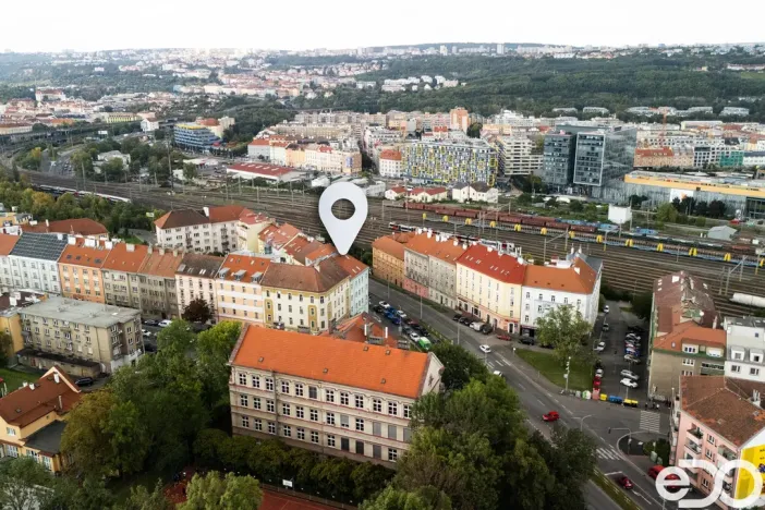 Prodej bytu 2+kk, Praha - Vysočany, Spojovací, 50 m2