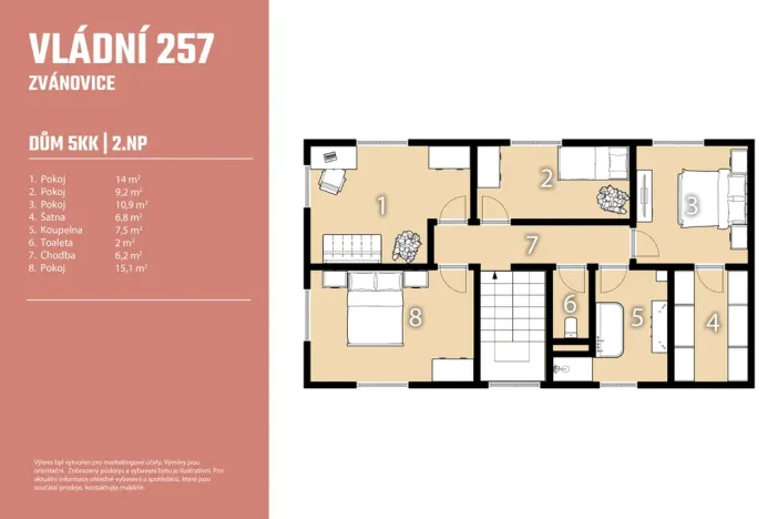 Prodej rodinného domu, Zvánovice, Vládní, 162 m2