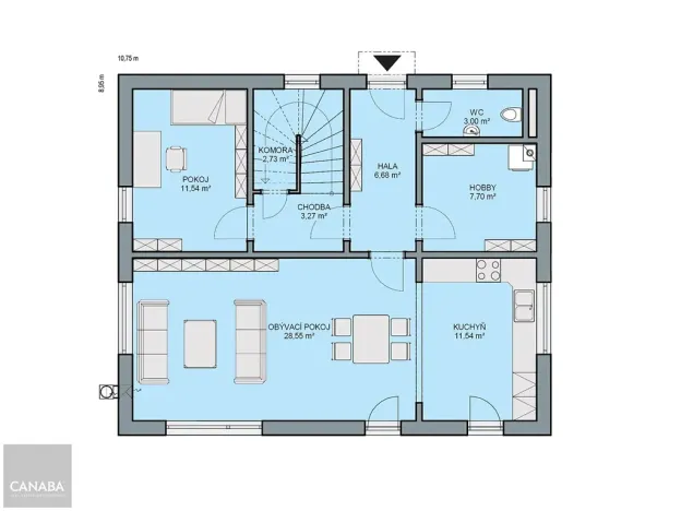 Prodej rodinného domu, Hradec Králové, 161 m2