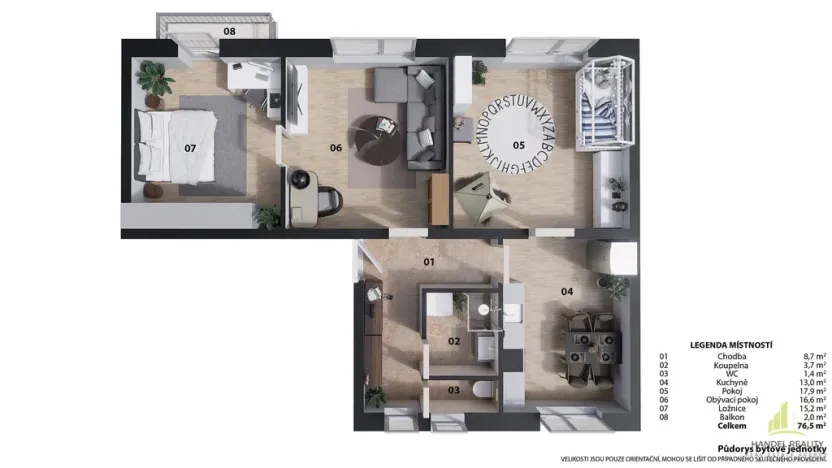 Prodej bytu 3+1, Uherské Hradiště, Svatoplukova, 86 m2