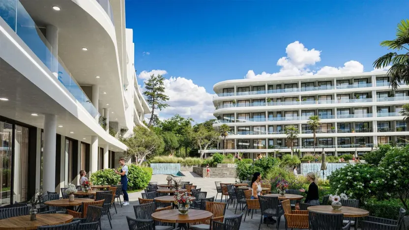 Prodej bytu 1+kk, Nesebar, AMIRA SEA RESIDENCE, Bulharsko, 39 m2