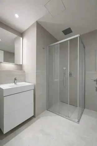 Pronájem bytu 1+kk, Praha - Modřany, Mezi vodami, 32 m2