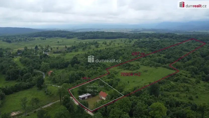 Prodej komerčního pozemku, Rakovica, Chorvatsko, 70904 m2