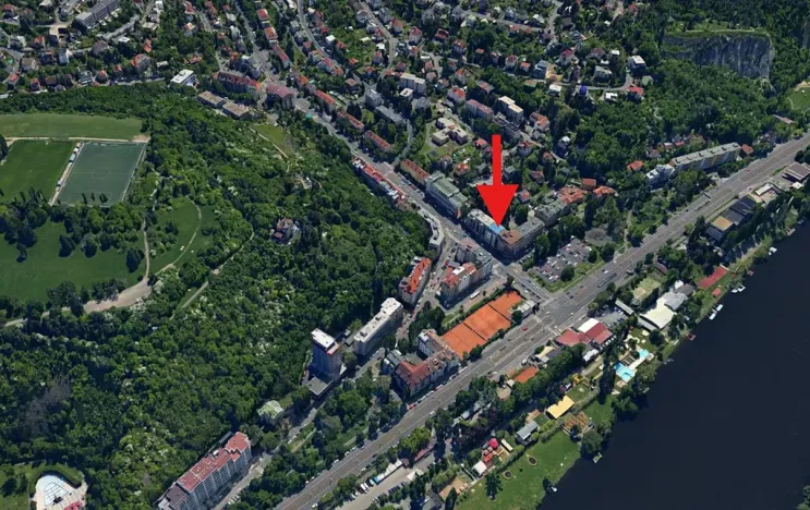 Prodej bytu 2+kk, Praha - Podolí, Dvorecké náměstí, 55 m2