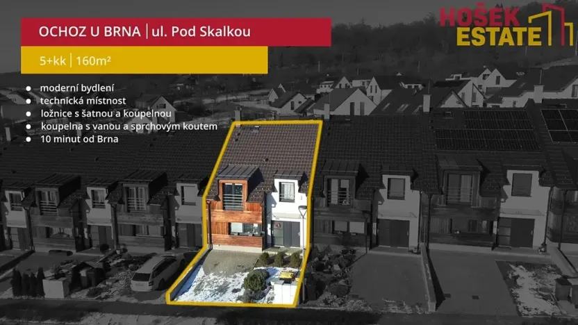 Prodej rodinného domu, Ochoz u Brna, Pod Skalkou, 156 m2