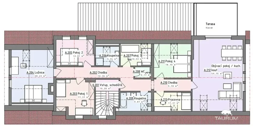 Prodej rodinného domu, Chlistov, 426 m2
