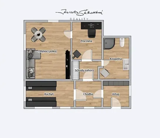 Pronájem rodinného domu, Velký Újezd, 80 m2